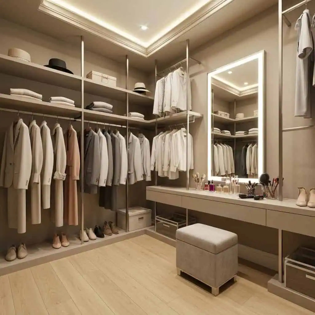 Walk-in closet – garderoba marzeń. Jak ją zaprojektować?